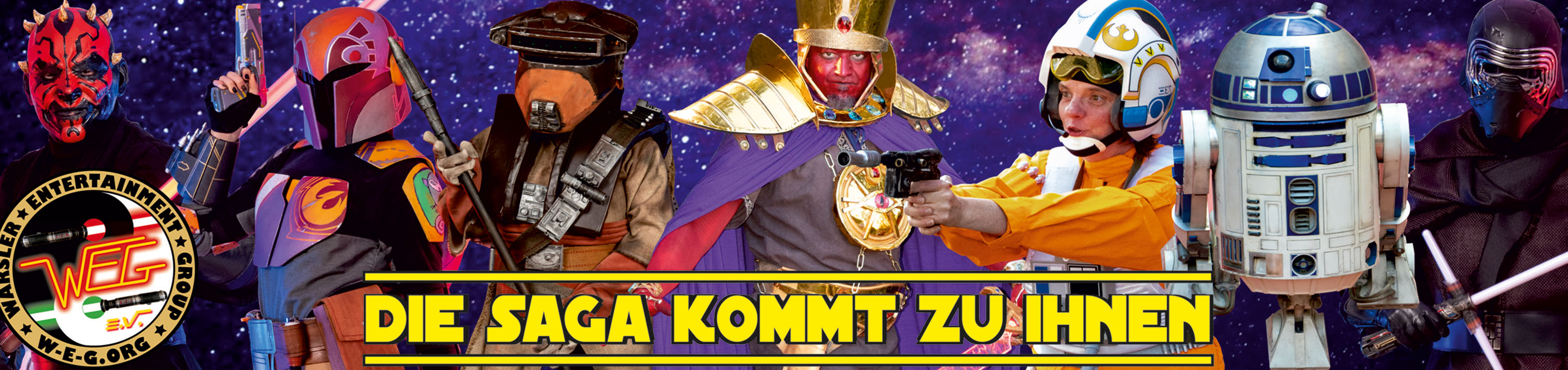 Movie Walking Acts im Kostüm